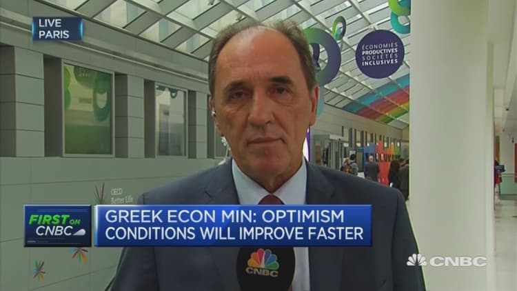 ECB has crucial role to play: Greece's Stathakis