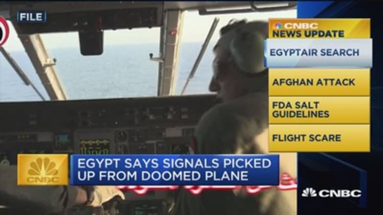 CNBC update: EgyptAir search, FDA salt guidelines 