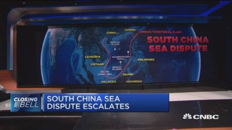 South China Sea dispute escalates 