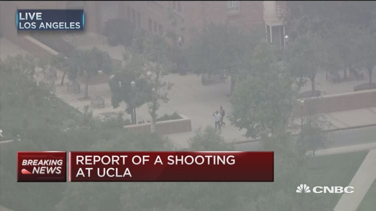 Report of a shooting at UCLA