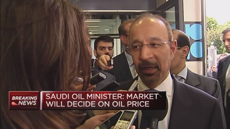 Market will decide on oil price: Saudi oil minister