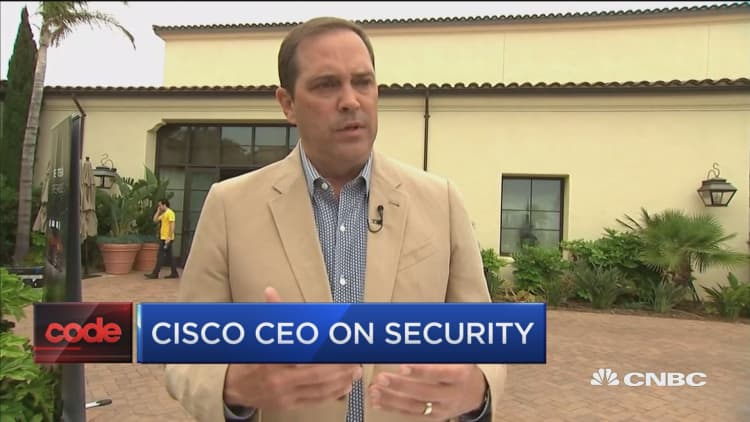 Cisco CEO on security