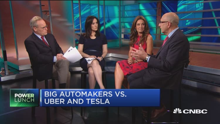 Big automakers vs. disruptors