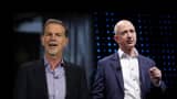 CEO of Netflix, Reed Hastings, and CEO of Amazon, Jeff Bezos