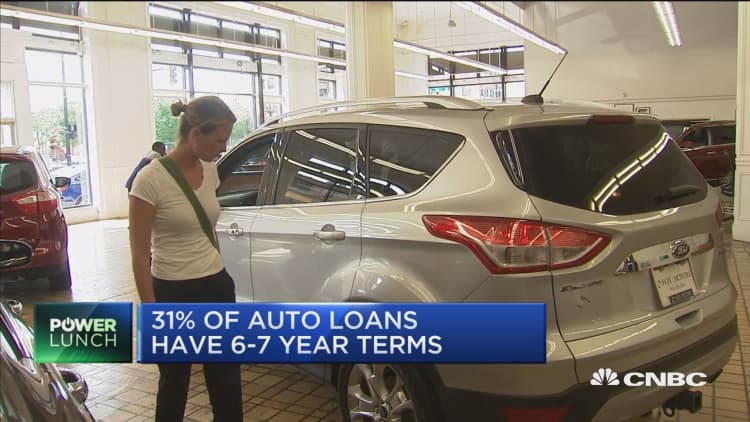 Auto loans top $30K