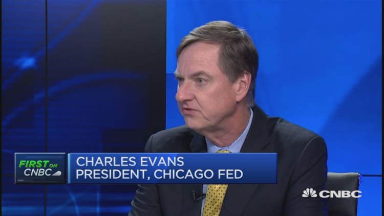Fed's Evans on the state of the US economy