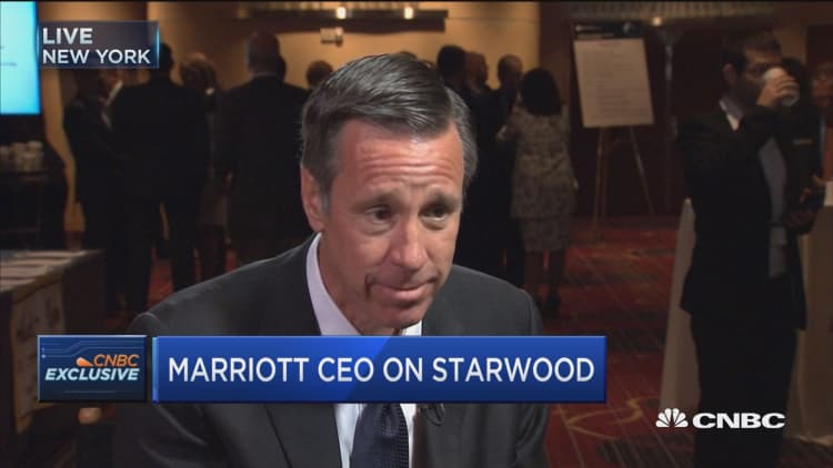 Marriott CEO on the industry, Starwood