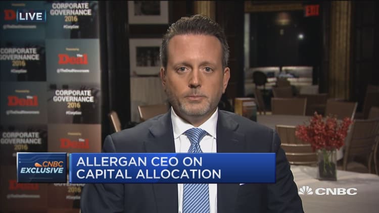 Allergan CEO on deal with Teva
