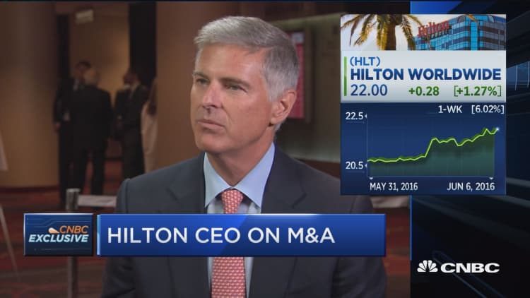 Hilton CEO: We're leading the business in organic growth