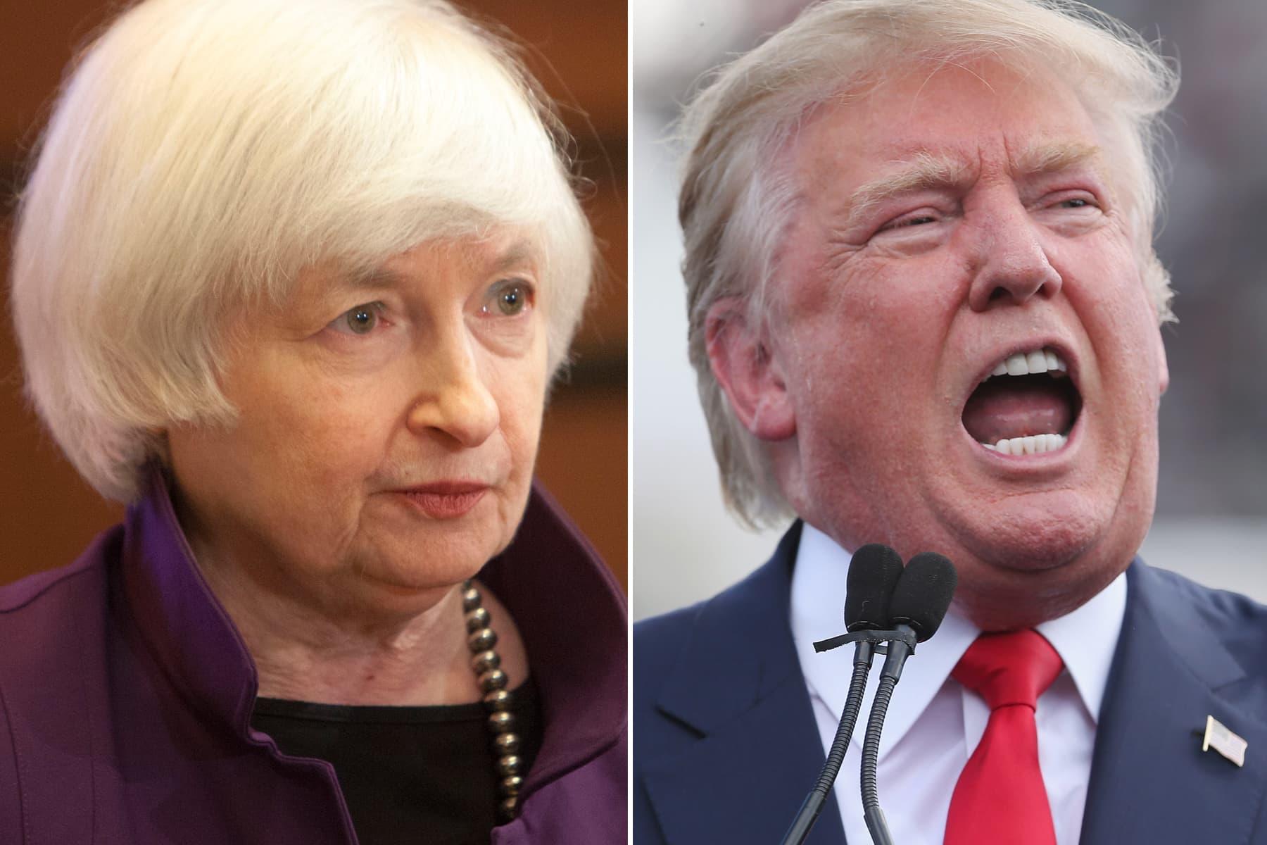 A Donald Trump vs. Janet Yellen clash is getting closer to ...