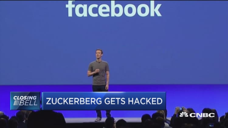 Even Zuckerberg not safe from hackers 