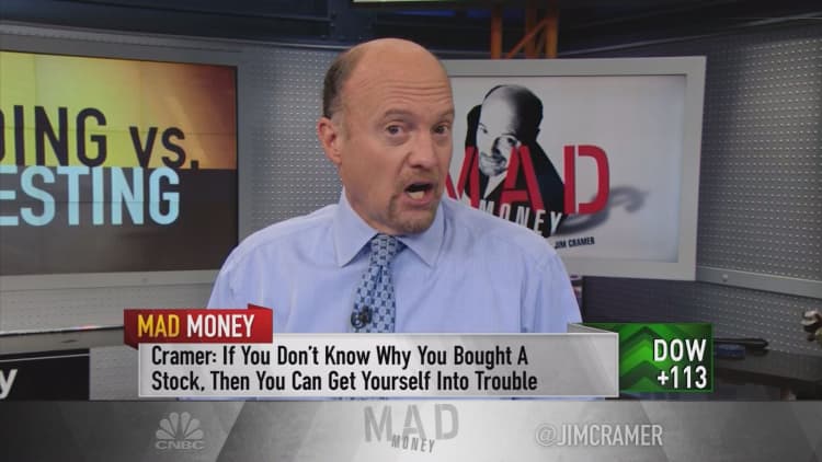 Cramer: Trading vs Investing—know the difference! 