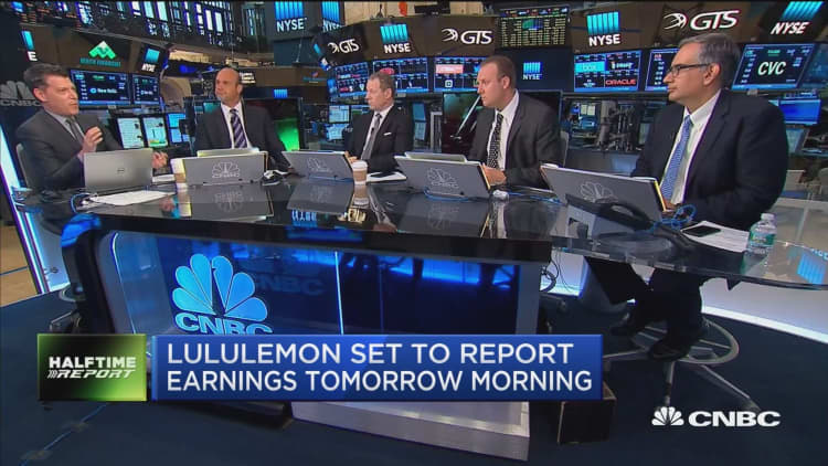 Top trades for the 2nd half: Lululemon