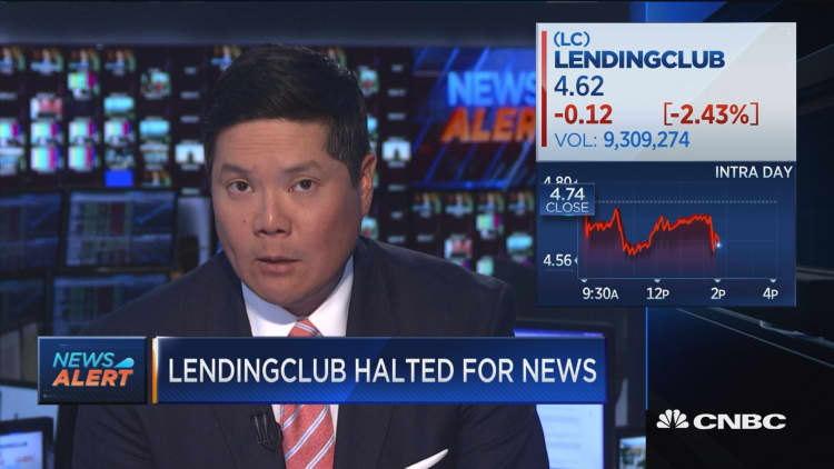 LendingClub trading remains halted