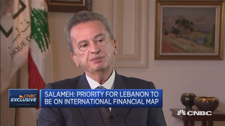Lebanon is in political deadlock: Governor