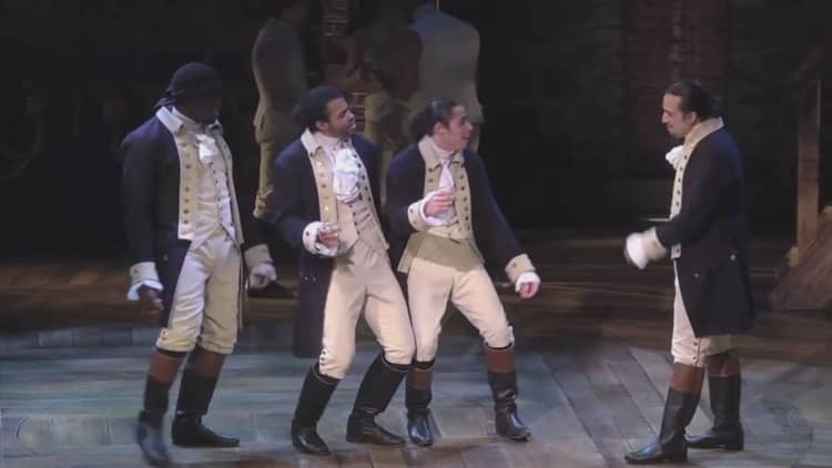 'Hamilton' turning into a billion-dollar show