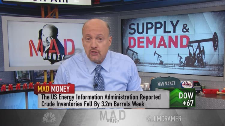 Cramer: What stands between $50 oil going to $60