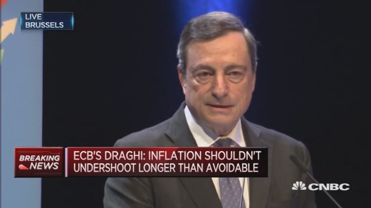 Monetary policy can support demand: ECB's Mario Draghi
