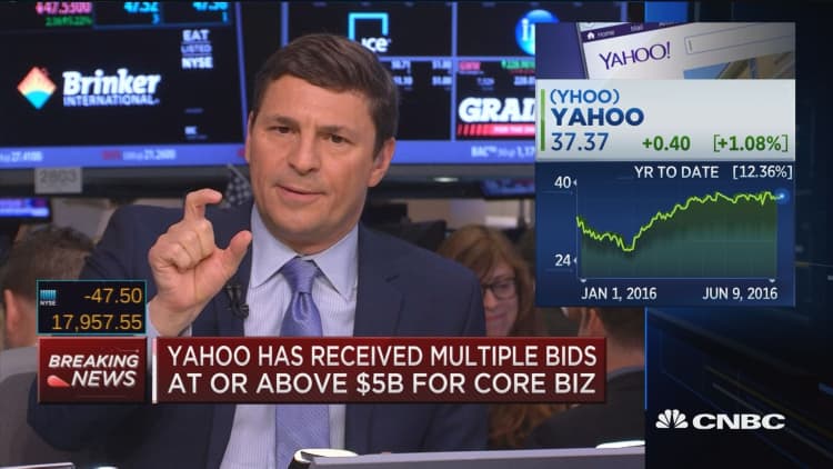 Verizon's bid for Yahoo over $3.5B