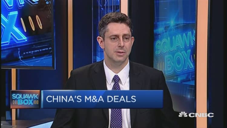 Macquarie: China's M&A could hit a record in 2016