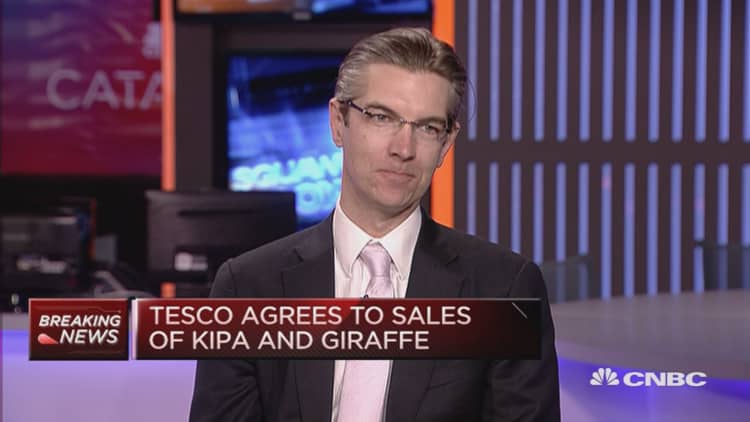 Tesco to sell Kipa and Giraffe businesses