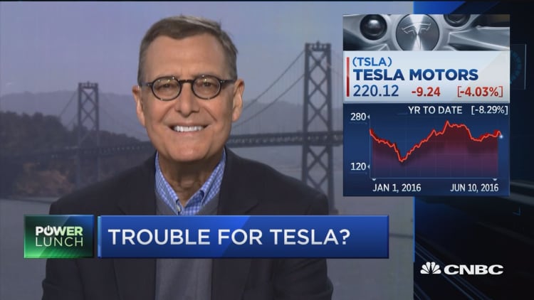 Trouble for Tesla?