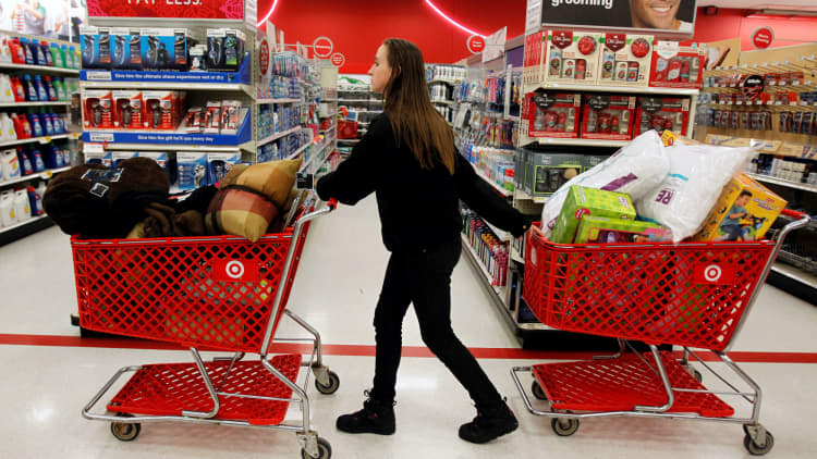 Target first quarter earnings beat expectations