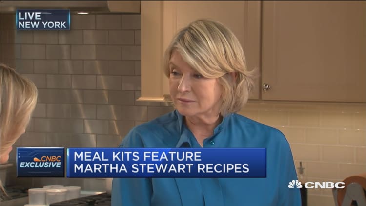 Martha Stewart's meal kit