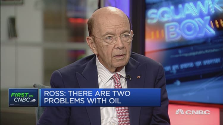 Wilbur Ross reveals the two problems with oil