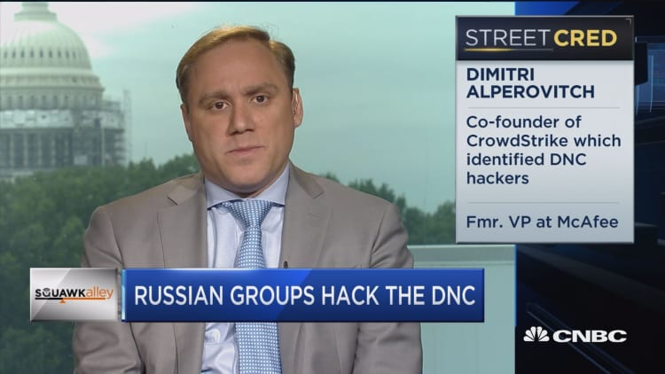 Why did Russians hack DNC?