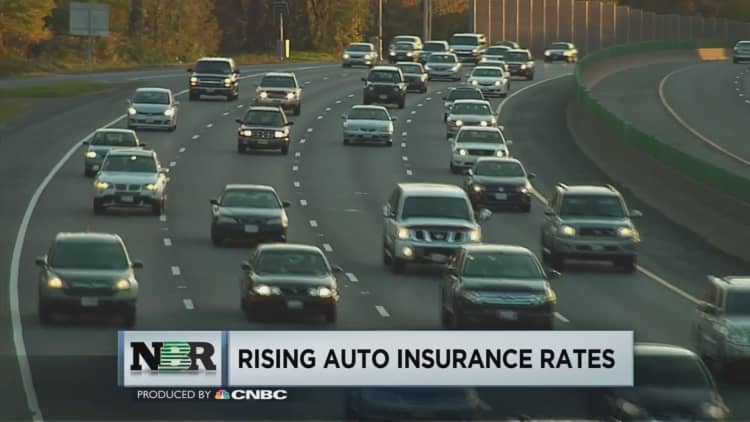 Auto insurance rates on the rise 