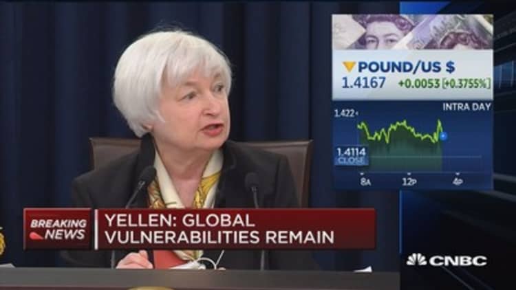 Brexit could have US consequences: Yellen