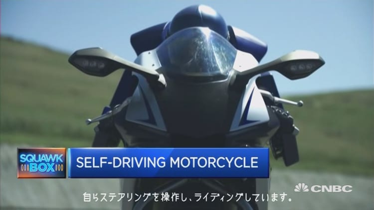 Biker alert! Yamaha has a self-driving motorcycle