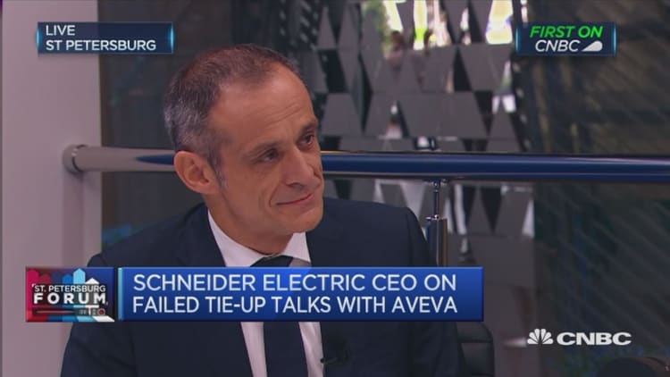 Our Aveva offer was very attractive: Schneider Electric
