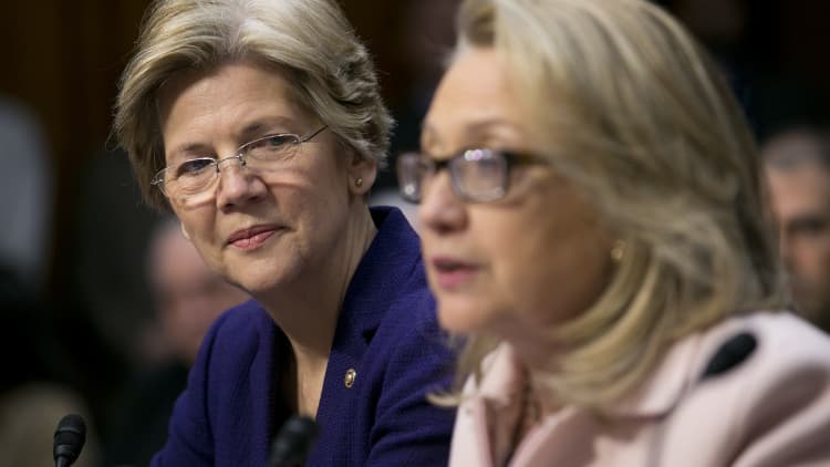 All eyes on Elizabeth Warren as potential VP pick