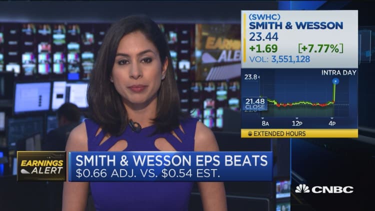 Smith & Wesson's big beat