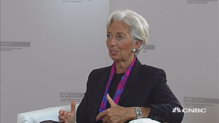 IMF's Lagarde on trade, politics