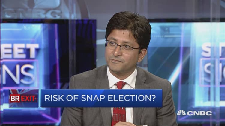 Brexit: Risk of a snap election?