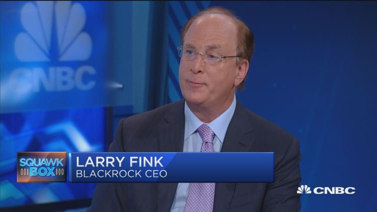 Larry Fink tells retirement savers to expect less