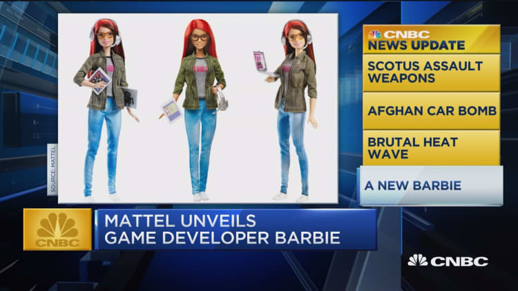 CNBC update: The newest Barbie
