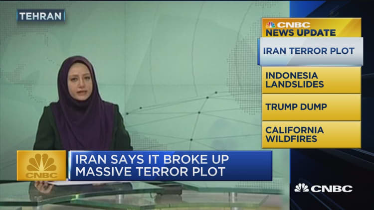 CNBC Update: Iran terror plot