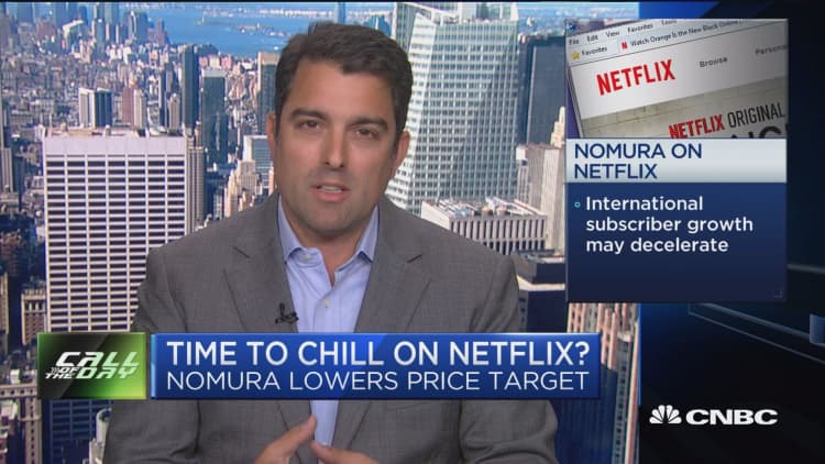 Analyst sees stalling int'l Netflix growth