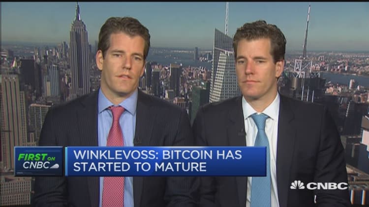 Bitcoin prices have room to appreciate: Winklevoss twins