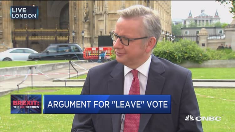 Argument for 'leave' vote