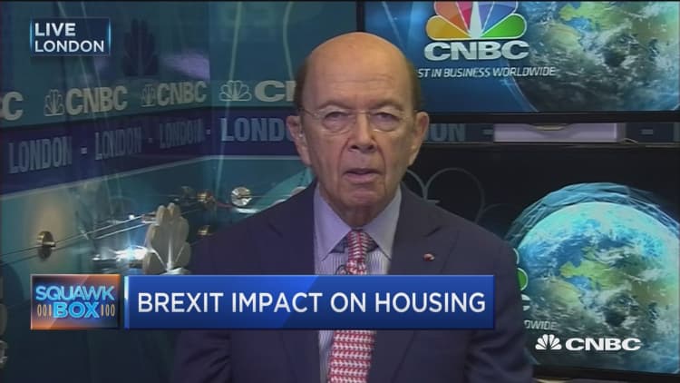 Wilbur Ross: Brexit would be most 'expensive divorce' in history