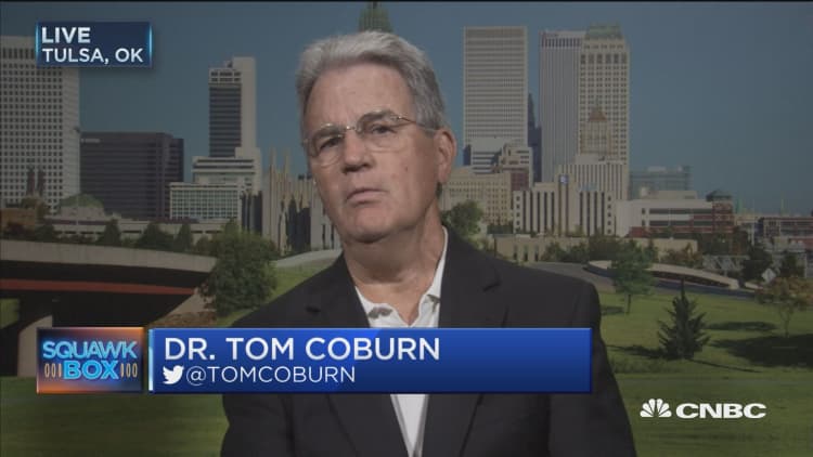 Guns and federal arms race: Tom Coburn