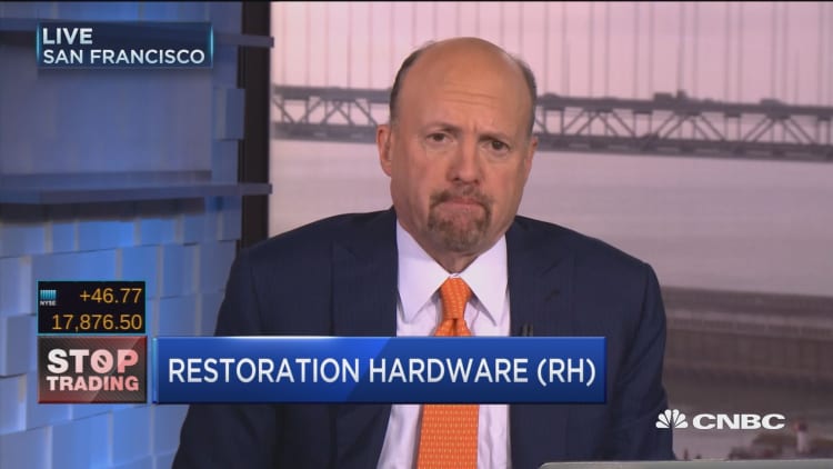 Cramer's Stop Trading: Schlumberger & Restoration Hardware