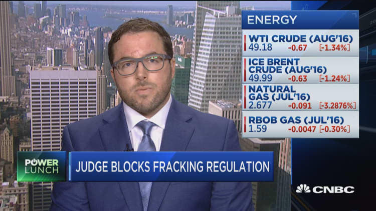 Fracking regulation blocked