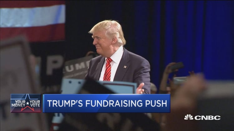 Trump campaign ramps up fundraising