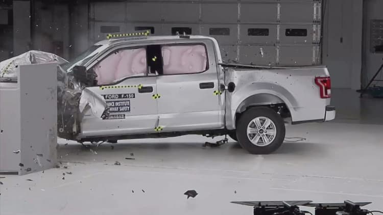 Crash tests raise flags about front-seat safety